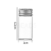 Clear Glass Bottles Bead Containers CON-WH0085-75D-01-1