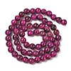 Natural Tiger Eye Beads X1-G-B133-A02-6MM-05-3