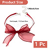 1Pc Gauze Bowknot Fabric Choker Necklaces for Women NJEW-CP0001-06A-2