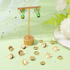 Brass Studs Earring Findings KK-BBC0019-01G-02-3
