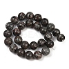 Natural Larvikite Beads Strands G-F792-C03-03-3