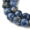 Natural Blue Spot Jasper Beads Strands G-H023-A07-01-4