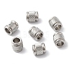 Non-Tarnish 202 Stainless Steel European Beads STAS-A081-04P-1