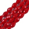 Opaque Solid Color Beads Strands EGLA-N013-P10mm-D07-1
