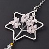 Teardrop Acrylic Beads Big Pendant Decorations LS-HJEW-D029-01P-B-3