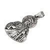 304 Stainless Steel Pendants STAS-C131-02C-AS-2