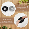 4Pcs 2 Colors Polyester Door Handle Covers AJEW-FG0003-88-4