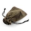 Burlap Packing Pouches Drawstring Bags ABAG-Q050-10x14-05-3