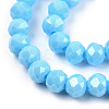 Electroplate Glass Beads Strands EGLA-A034-P2mm-A06-2