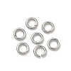 Tarnish Resistant 304 Stainless Steel Open Jump Rings STAS-Q186-02-3.5x0.7mm-1