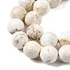 Natural Magnesite Beads Strands G-P598-E-10mm-03-4