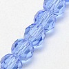 Glass Beads Strands EGLA-J042-6mm-05-3
