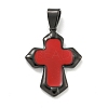 304 Stainless Steel Pendants STAS-C102-07EB-02-1