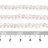 Transparent Painted Glass Beads Strands DGLA-A034-T4mm-A25-3