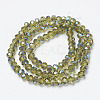 Electroplate Glass Beads Strands EGLA-A034-T3mm-I19-2