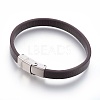 Microfiber Leather Cord Bracelets BJEW-L635-01B-01-2