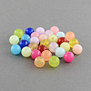 Imitation Jelly Acrylic Beads SACR-R836-8mm-M-1