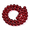 Transparent Glass Beads Strands GLAA-T032-T8mm-20-2