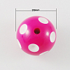 20MM Chunky Bubblegum Acrylic Round Beads X-SACR-S146-20mm-07-1