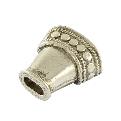 Tibetan Style Alloy Bead Cones LS-TIBEB-0627-AS-RS-1