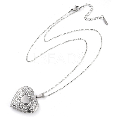201 Stainless Steel Cable Chain Necklaces NJEW-M050-04F-P-1-1