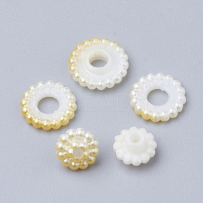 Imitation Pearl Acrylic Beads OACR-T004-12mm-15-1