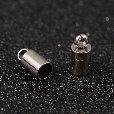 Tarnish Resistant 304 Stainless Steel Cord Ends LS-X-STAS-M250-04-1