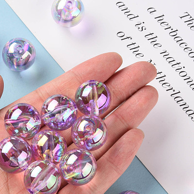 Transparent Acrylic Beads MACR-S370-B20-746-1