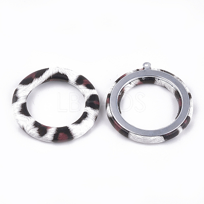 Imitation Leather Pendants LS-WOVE-S118-08E-1