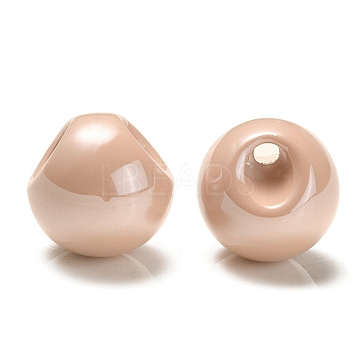 Opaque Acrylic Beads OACR-G012-01A-1