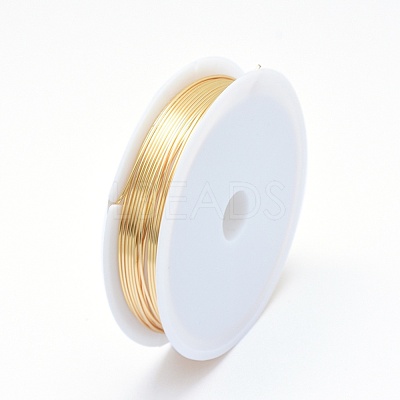 Eco-Friendly Copper Jewelry Wire CWIR-P001-01-0.8mm-1