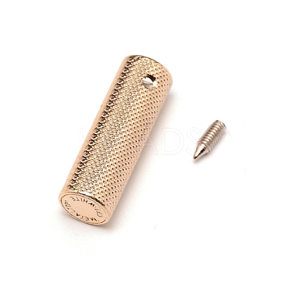Zinc Alloy Cord Ends FIND-WH0091-65A-1