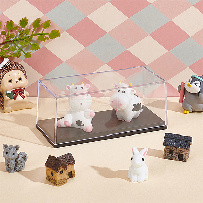 Transparent Acrylic Toys Action Figures Display Boxs ODIS-WH0030-73-1