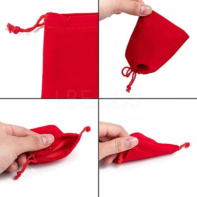Rectangle Velvet Pouches TP-R002-7x9-04-1
