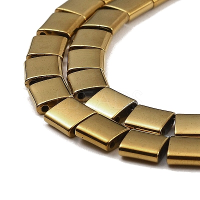 Electroplated Non-magnetic Synthetic Hematite Beads Strands G-G089-B02-04-1