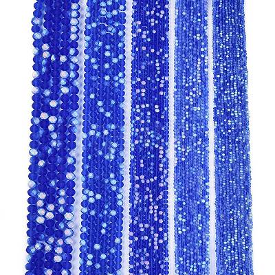 Transparent Glass Beads Strands LS-EGLA-A044-T8mm-MB31-1