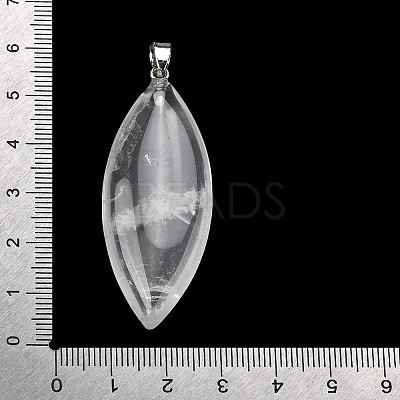 Natural Quartz Crystal Big Pendants G-F820-06R-1