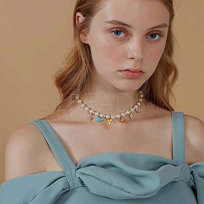 ABS Plastic Imitation Pearl Beads KY-AR0001-01-1
