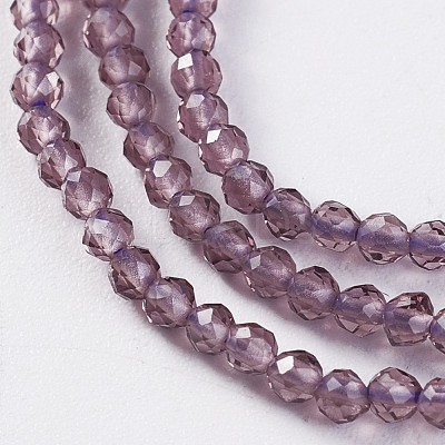 Glass Beads Strands EGLA-E057-02B-19-1