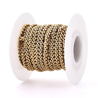 304 Stainless Steel Link Chains STAS-T066-70G-1
