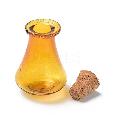 Glass Cork Bottles LS-AJEW-O032-01C-1
