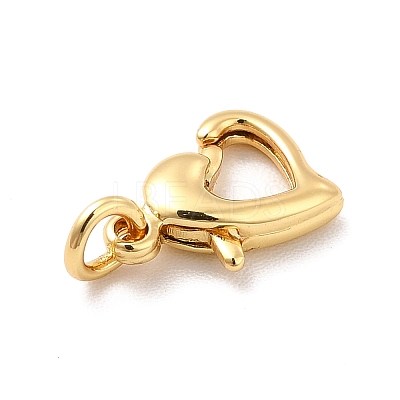 Rack Plating Brass Lobster Claw Clasps KK-K270-23G-1