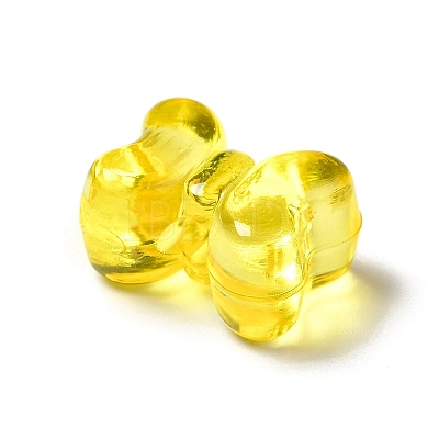 Transparent Acrylic Beads TACR-P003-10D-1