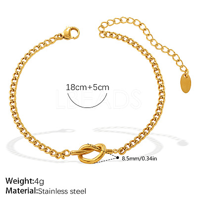 304 Stainless Link Bracelets WG4D47F-01-1