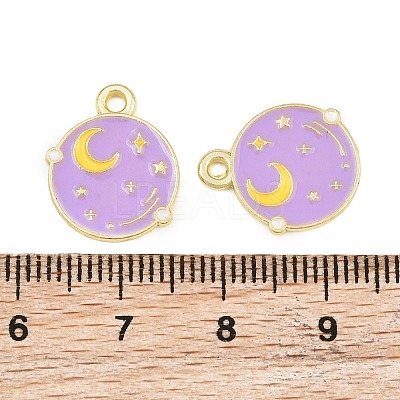 Alloy Enamel Pendants AL-CBA0485-02C-G03-1