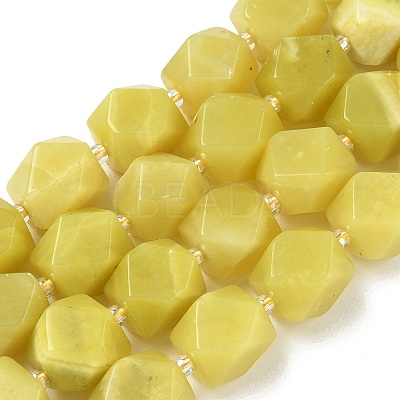 Natural Lemon Jade Beads Strands GG-CBAD988-A11-01-1