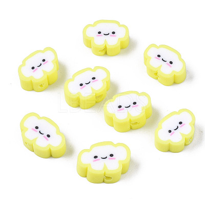 Handmade Polymer Clay Beads LS-X-CLAY-N008-033H-1