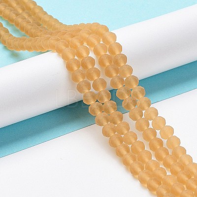 Transparent Glass Beads Strands EGLA-A044-T2mm-MD23-1