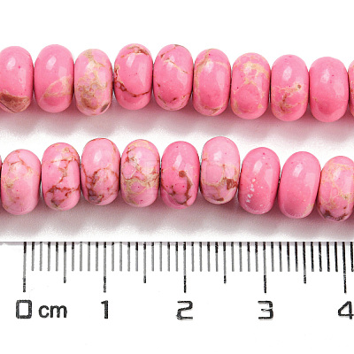 Synthetic Imperial Jasper Dyed Beads Strands G-D077-E01-01H-1
