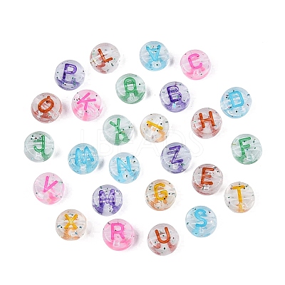 Transparent Acrylic Beads TACR-Q013-02A-M-1